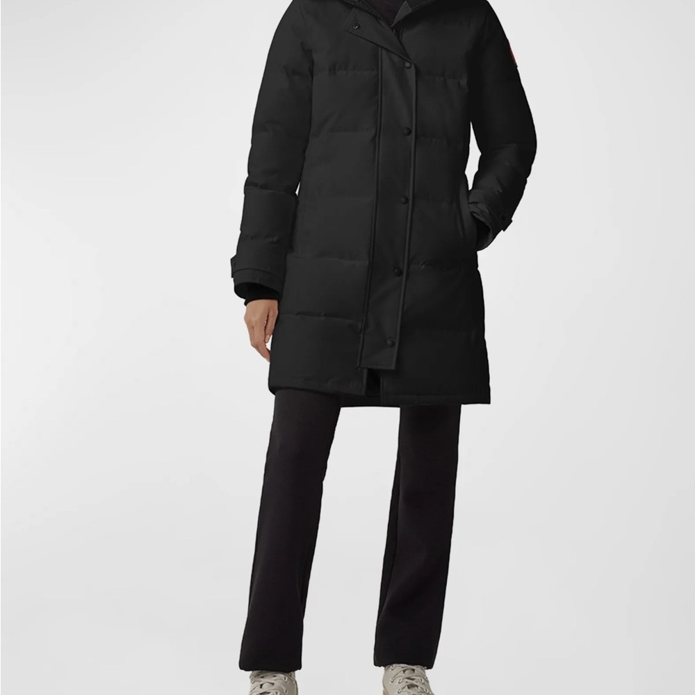 Black Shelburne Parka Canada Goose - Picture 2 of 8